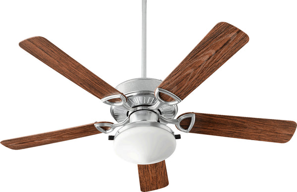 Quorum - 1435259924 - 52" Patio Fan - Estate Patio - Galvanized from Lighting & Bulbs Unlimited in Charlotte, NC