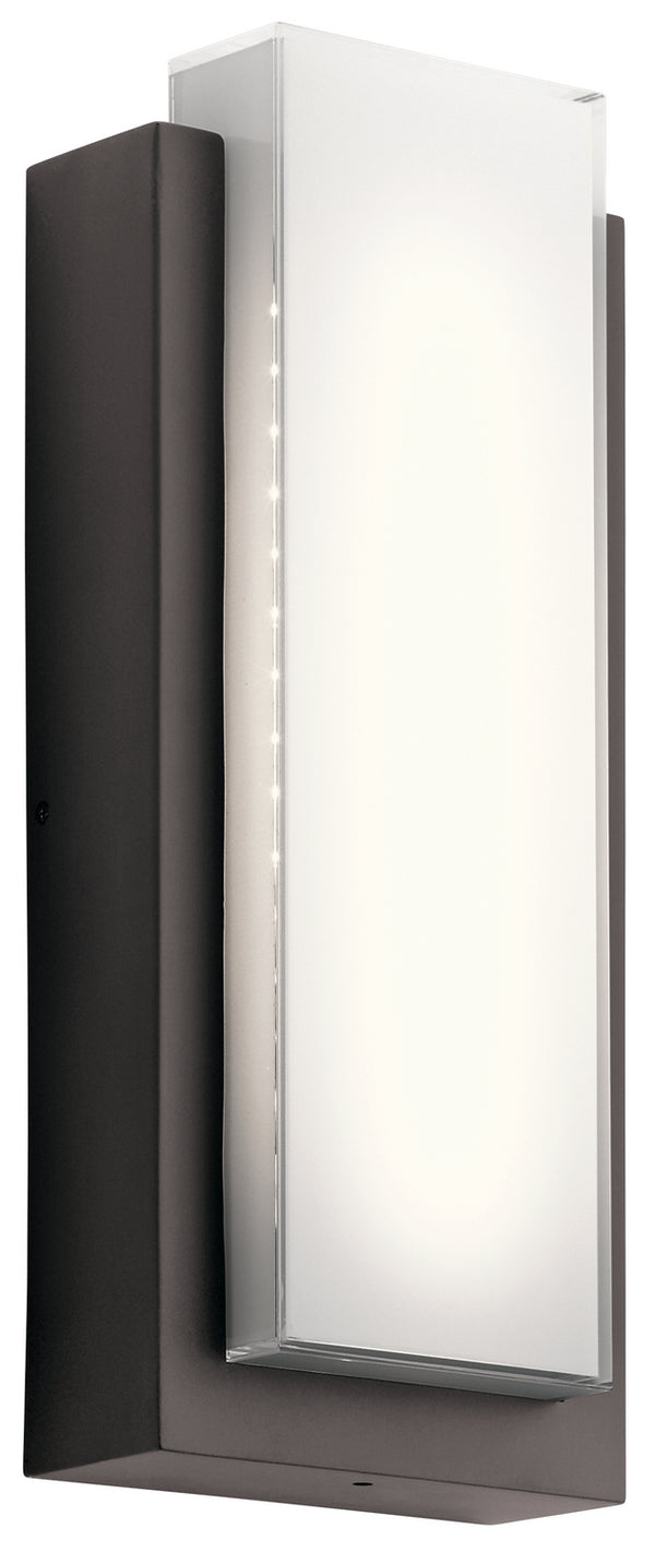 Kichler - 49557AZLED - LED Outdoor Wall Mount - Dahlia - Architectural Bronze from Lighting & Bulbs Unlimited in Charlotte, NC