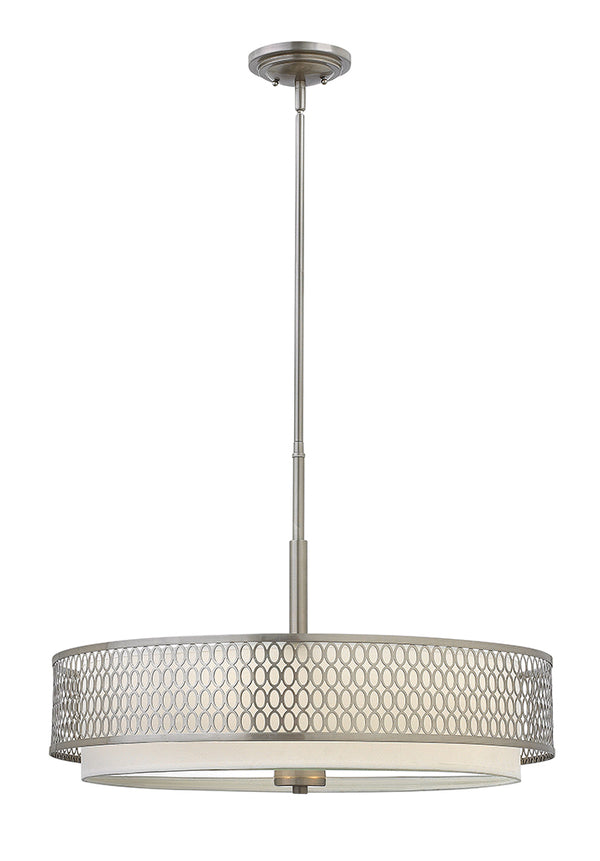 Fredrick Ramond - FR35604BNI - LED Chandelier - Jules - Brushed Nickel from Lighting & Bulbs Unlimited in Charlotte, NC