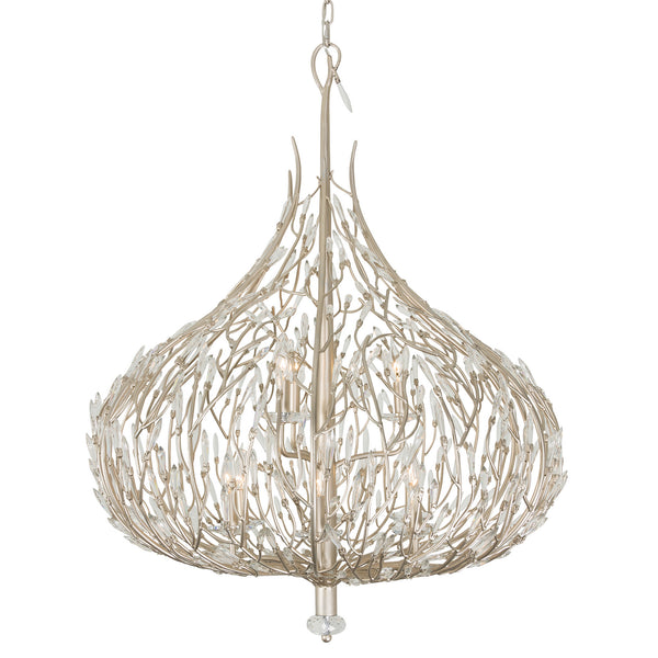 Varaluz - 271P09GD - Nine Light Pendant - Bask - Gold Dust from Lighting & Bulbs Unlimited in Charlotte, NC