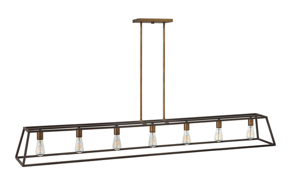 Hinkley - 3355BZ - LED Linear Chandelier - Fulton - Bronze from Lighting & Bulbs Unlimited in Charlotte, NC