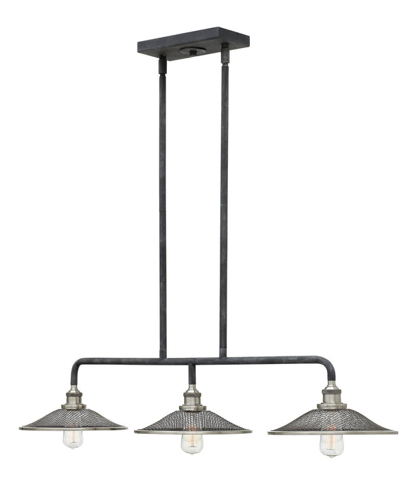 Hinkley - 4364DZ - LED Linear Chandelier - Rigby - Aged Zinc from Lighting & Bulbs Unlimited in Charlotte, NC
