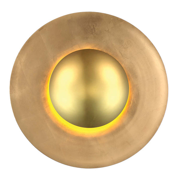 Modern Forms - WS-30624-GL - LED Wall Sconce - Blaze - Gold Leaf from Lighting & Bulbs Unlimited in Charlotte, NC