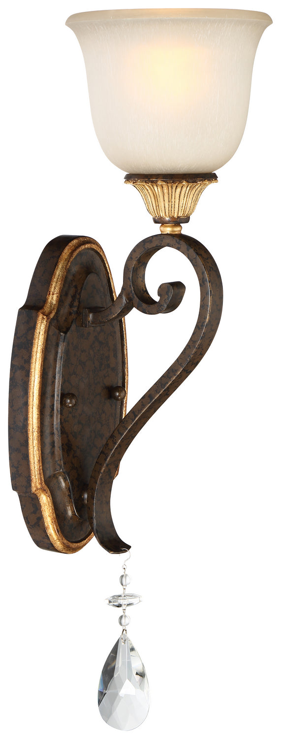Metropolitan - N1461-652 - One Light Bath - Chateau Nobles - Raven Bronze W/Sunburst Gold H from Lighting & Bulbs Unlimited in Charlotte, NC