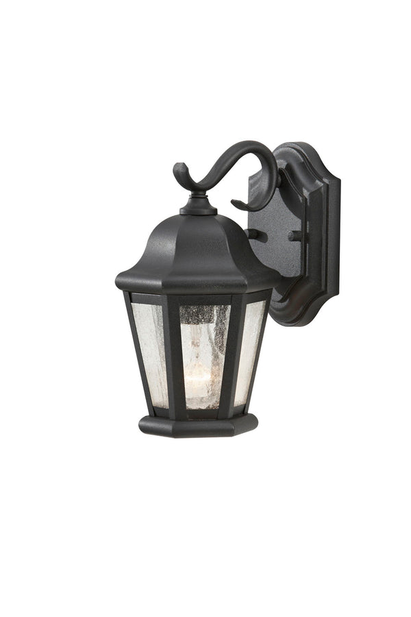 Generation Lighting - OL5900BK - One Light Outdoor Wall Lantern - Martinsville - Black from Lighting & Bulbs Unlimited in Charlotte, NC