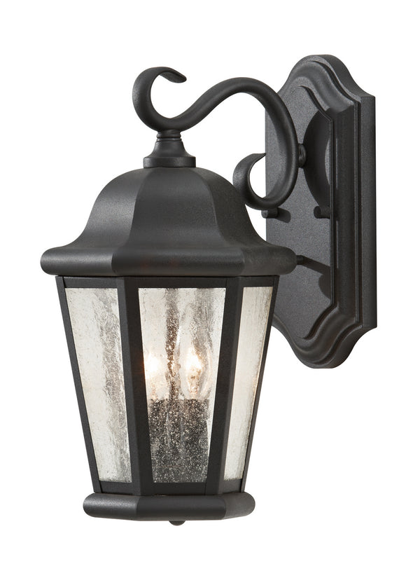 Generation Lighting - OL5901BK - Two Light Outdoor Wall Lantern - Martinsville - Black from Lighting & Bulbs Unlimited in Charlotte, NC
