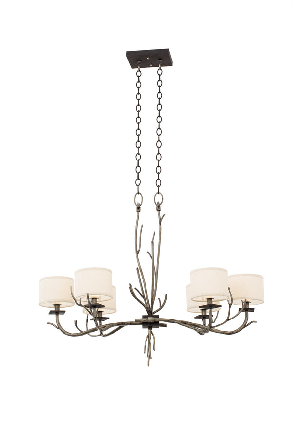 Kalco - 501050BJT - Six Light Chandelier - Denali - Bronze Jewel Tone from Lighting & Bulbs Unlimited in Charlotte, NC