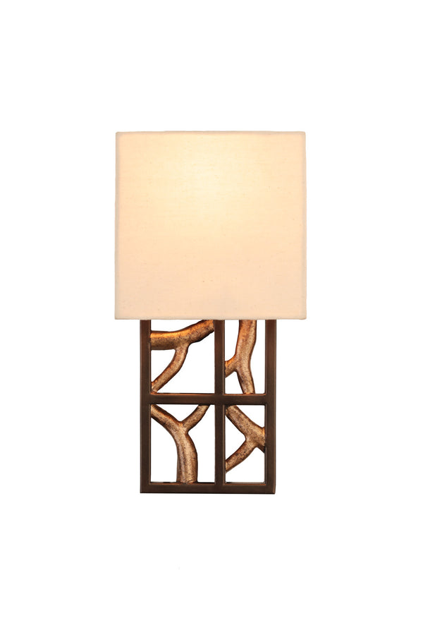 Kalco - 501130BZG - One Light Wall Sconce - Hudson - Bronze Gold from Lighting & Bulbs Unlimited in Charlotte, NC