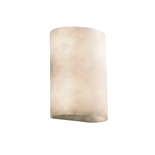 Justice Designs - CLD-8857-LED1-1000 - LED Wall Sconce - Clouds from Lighting & Bulbs Unlimited in Charlotte, NC