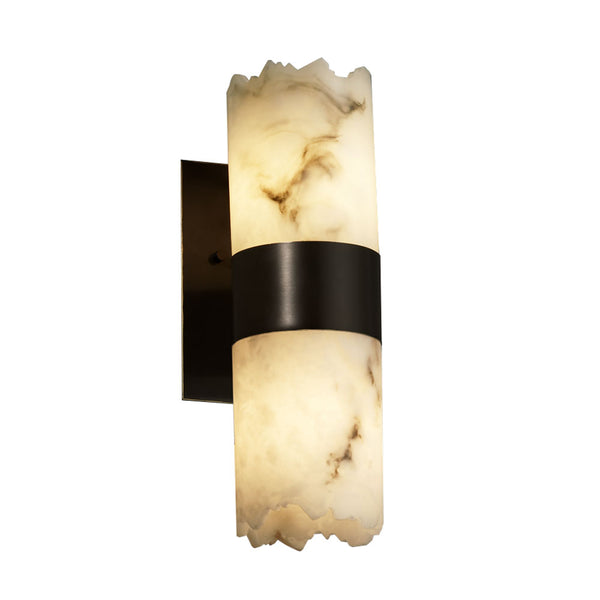 Justice Designs - FAL-8762-12-MBLK - Wall Sconce - LumenAria - Matte Black from Lighting & Bulbs Unlimited in Charlotte, NC
