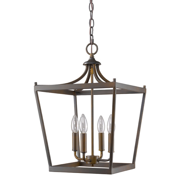 Acclaim Lighting - IN11133ORB - Four Light Pendant - Kennedy - Oil Rubbed Bronze from Lighting & Bulbs Unlimited in Charlotte, NC