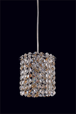 Allegri - 11760-010-FR1DS - One Light Mini Pendant - Milieu Mini Pendant - Chrome from Lighting & Bulbs Unlimited in Charlotte, NC
