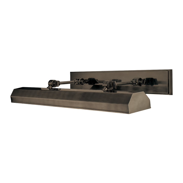 Hudson Valley - 7030-DB - Four Light Picture Light With Plug - Woodbury - Distressed Bronze from Lighting & Bulbs Unlimited in Charlotte, NC