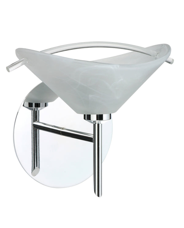Besa - 1SW-181304-CR - One Light Wall Sconce - Hoppi - Chrome from Lighting & Bulbs Unlimited in Charlotte, NC