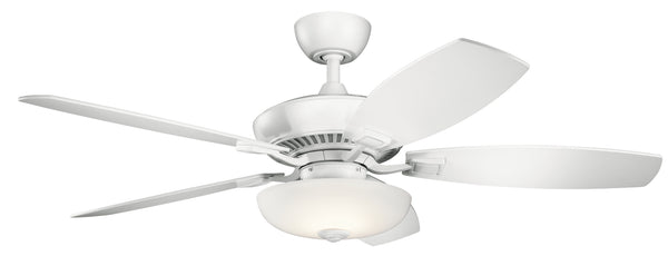 Kichler - 330013MWH - 52" Ceiling Fan - Canfield Pro - Matte White from Lighting & Bulbs Unlimited in Charlotte, NC