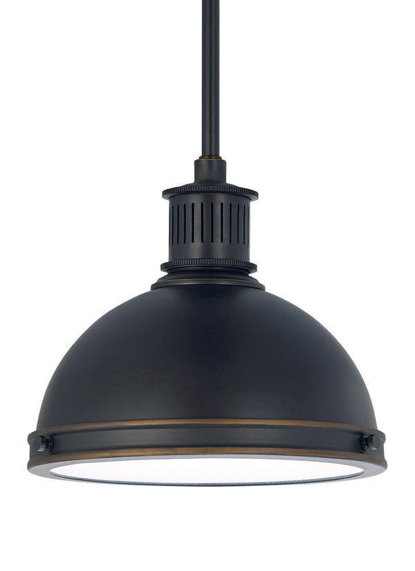 Generation Lighting - 65085EN3-715 - One Light Pendant - Pratt Street Metal - Autumn Bronze from Lighting & Bulbs Unlimited in Charlotte, NC