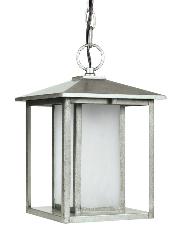 Generation Lighting - 69029EN3-57 - One Light Outdoor Pendant - Hunnington - Weathered Pewter from Lighting & Bulbs Unlimited in Charlotte, NC