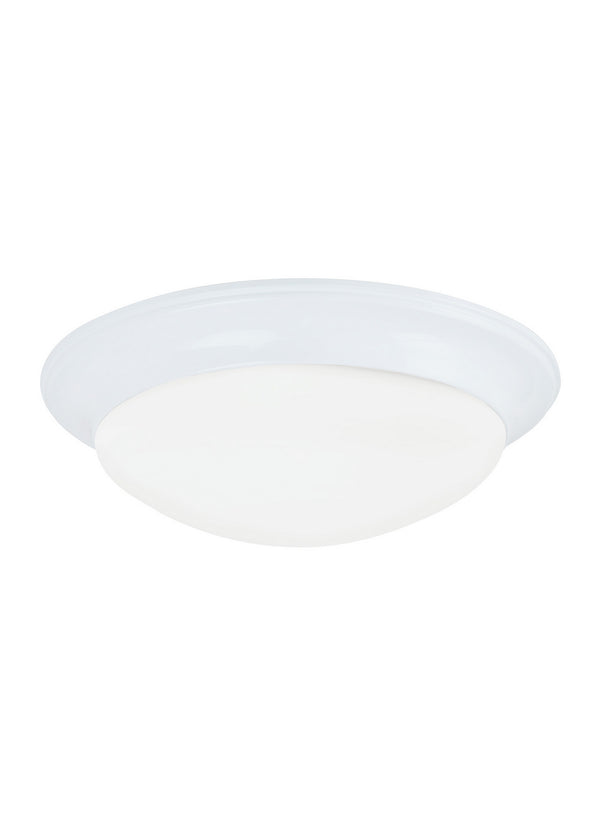 Generation Lighting - 75434EN3-15 - One Light Flush Mount - Nash - White from Lighting & Bulbs Unlimited in Charlotte, NC