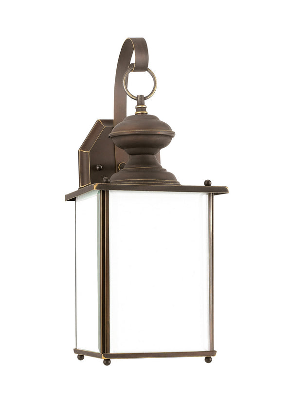 Generation Lighting - 84158DEN3-71 - One Light Outdoor Wall Lantern - Jamestowne - Antique Bronze from Lighting & Bulbs Unlimited in Charlotte, NC