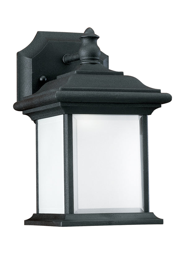 Generation Lighting - 89101-12 - One Light Outdoor Wall Lantern - Wynfield - Black from Lighting & Bulbs Unlimited in Charlotte, NC