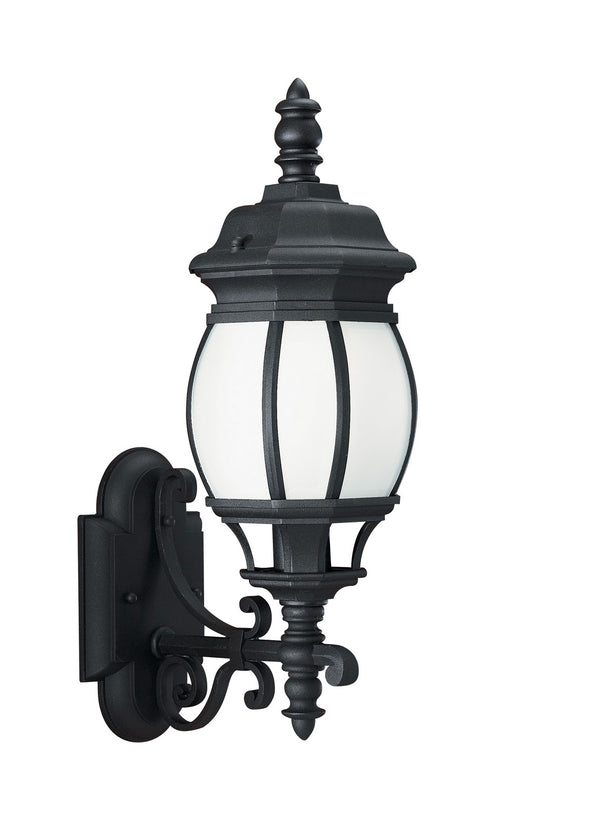 Generation Lighting - 89102EN3-12 - One Light Outdoor Wall Lantern - Wynfield - Black from Lighting & Bulbs Unlimited in Charlotte, NC
