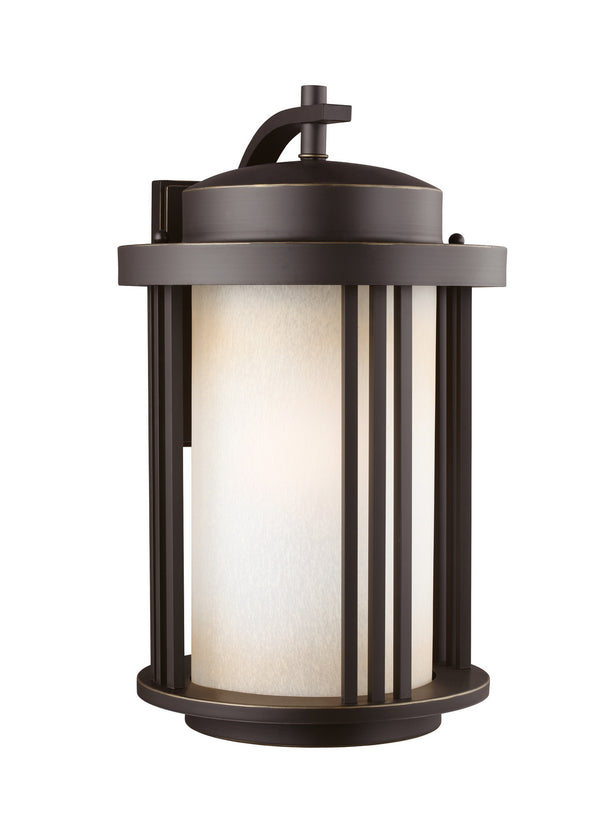 Generation Lighting - 8847901EN3-71 - One Light Outdoor Wall Lantern - Crowell - Antique Bronze from Lighting & Bulbs Unlimited in Charlotte, NC