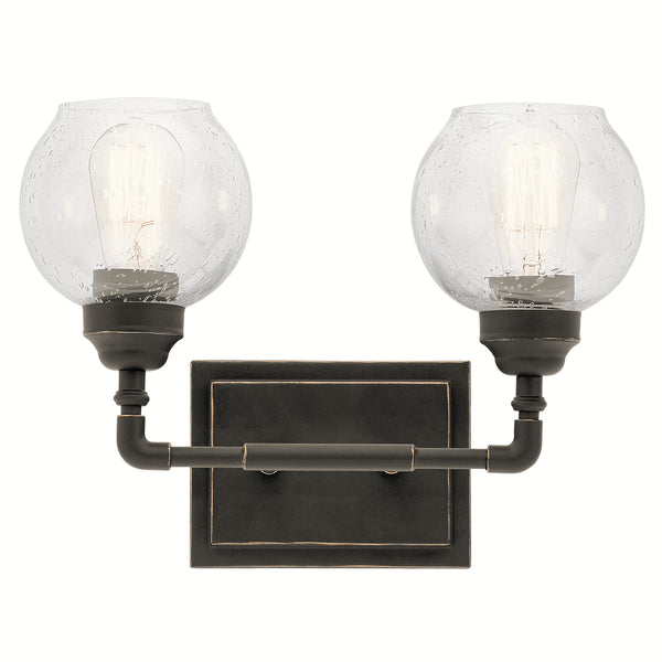 Kichler - 45591OZ - Two Light Bath - Niles - Olde Bronze from Lighting & Bulbs Unlimited in Charlotte, NC
