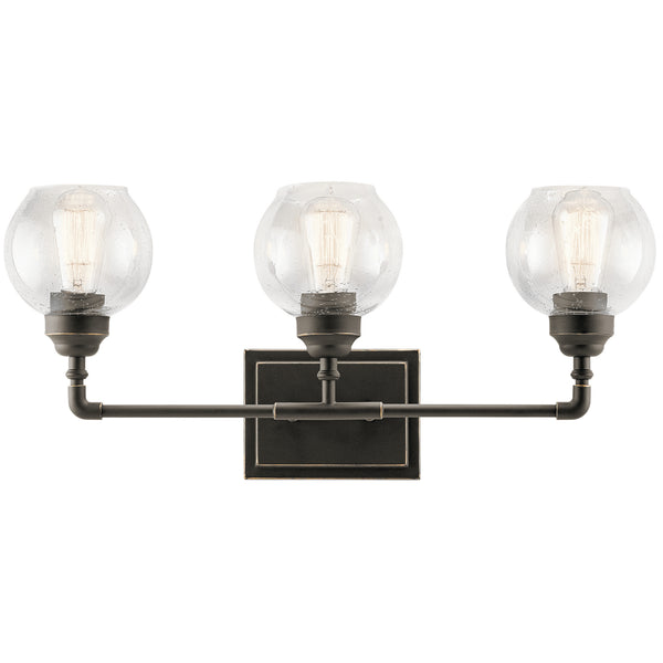Kichler - 45592OZ - Three Light Bath - Niles - Olde Bronze from Lighting & Bulbs Unlimited in Charlotte, NC