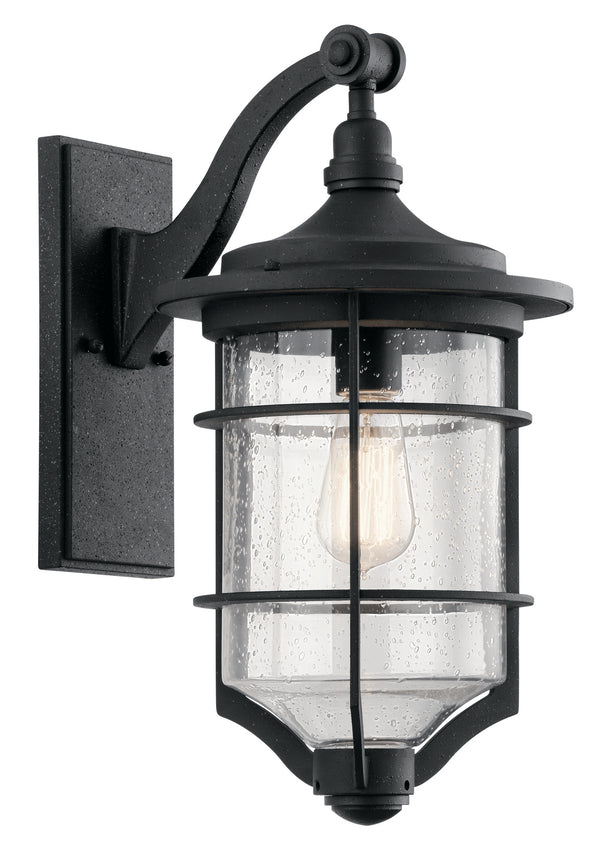 Kichler - 49127DBK - One Light Outdoor Wall Mount - Royal Marine - Distressed Black from Lighting & Bulbs Unlimited in Charlotte, NC