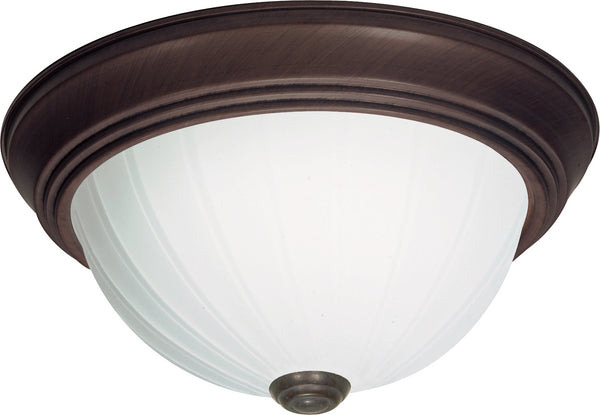 Nuvo Lighting - SF76-248 - Three Light Flush Mount - Old Bronze from Lighting & Bulbs Unlimited in Charlotte, NC