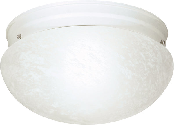 Nuvo Lighting - SF76-614 - Two Light Flush Mount - Textured White from Lighting & Bulbs Unlimited in Charlotte, NC
