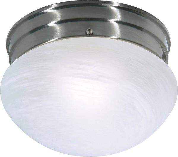 Nuvo Lighting - SF76-671 - One Light Flush Mount - Brushed Nickel from Lighting & Bulbs Unlimited in Charlotte, NC