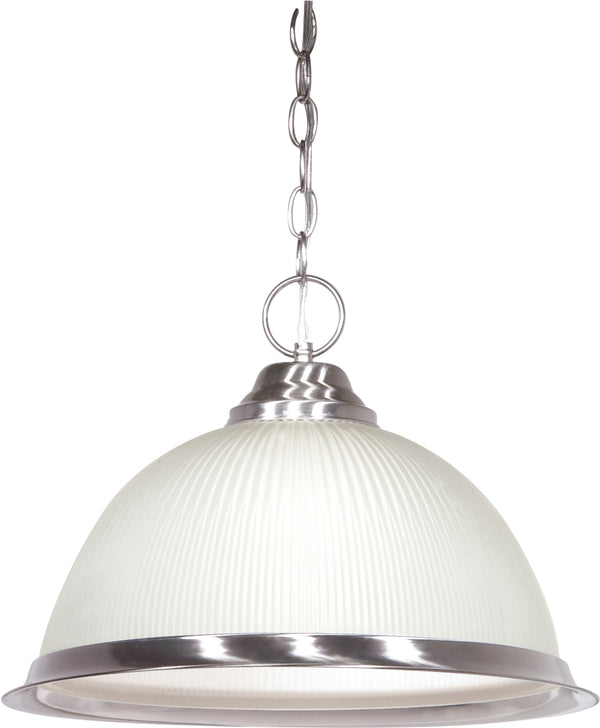 Nuvo Lighting - SF76-691 - One Light Pendant - Brushed Nickel from Lighting & Bulbs Unlimited in Charlotte, NC