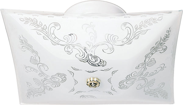 Nuvo Lighting - SF77-126 - Two Light Flush Mount - White from Lighting & Bulbs Unlimited in Charlotte, NC