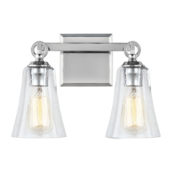 Visual Comfort Studio - VS24702CH - Two Light Vanity - Monterro - Chrome from Lighting & Bulbs Unlimited in Charlotte, NC