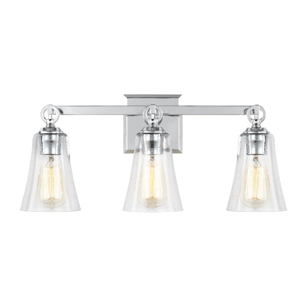 Visual Comfort Studio - VS24703CH - Three Light Vanity - Monterro - Chrome from Lighting & Bulbs Unlimited in Charlotte, NC