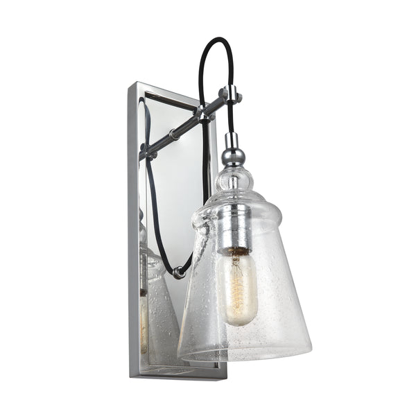 Generation Lighting - WB1850CH - One Light Wall Sconce - Loras - Chrome from Lighting & Bulbs Unlimited in Charlotte, NC