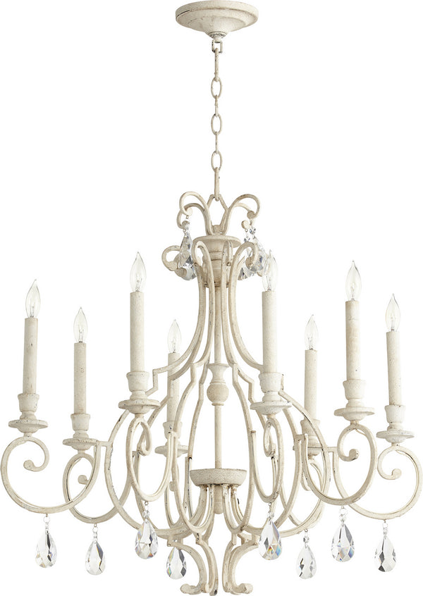 Quorum - 6014-8-70 - Eight Light Chandelier - Ansley - Persian White from Lighting & Bulbs Unlimited in Charlotte, NC