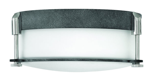 Hinkley - 3231DZ - LED Flush Mount - Colbin - Aged Zinc from Lighting & Bulbs Unlimited in Charlotte, NC