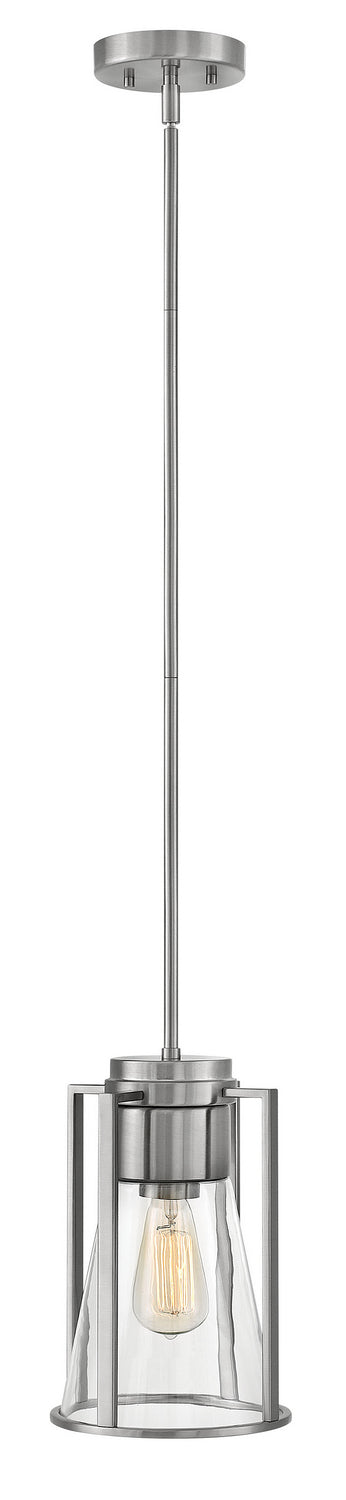 Hinkley - 63307BN-CL - LED Pendant - Refinery - Brushed Nickel with Clear glass from Lighting & Bulbs Unlimited in Charlotte, NC