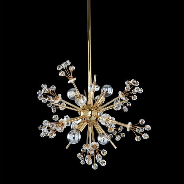 Allegri - 11631-018-FR001 - Six Light Mini Pendant - Constellation - Gold from Lighting & Bulbs Unlimited in Charlotte, NC