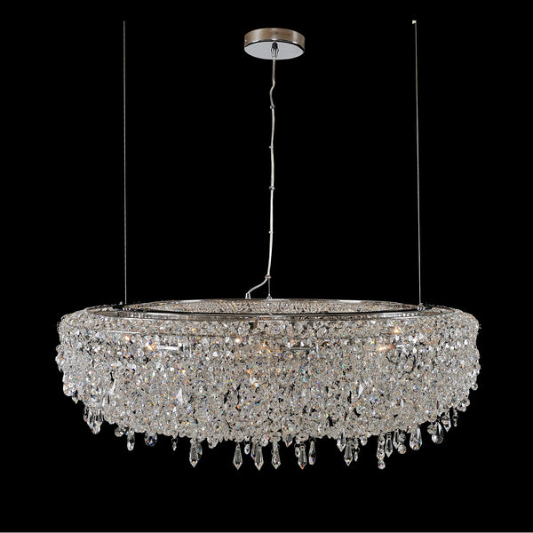 Allegri - 029053-010-FR001 - 12 Light Pendant - Voltare - Chrome from Lighting & Bulbs Unlimited in Charlotte, NC