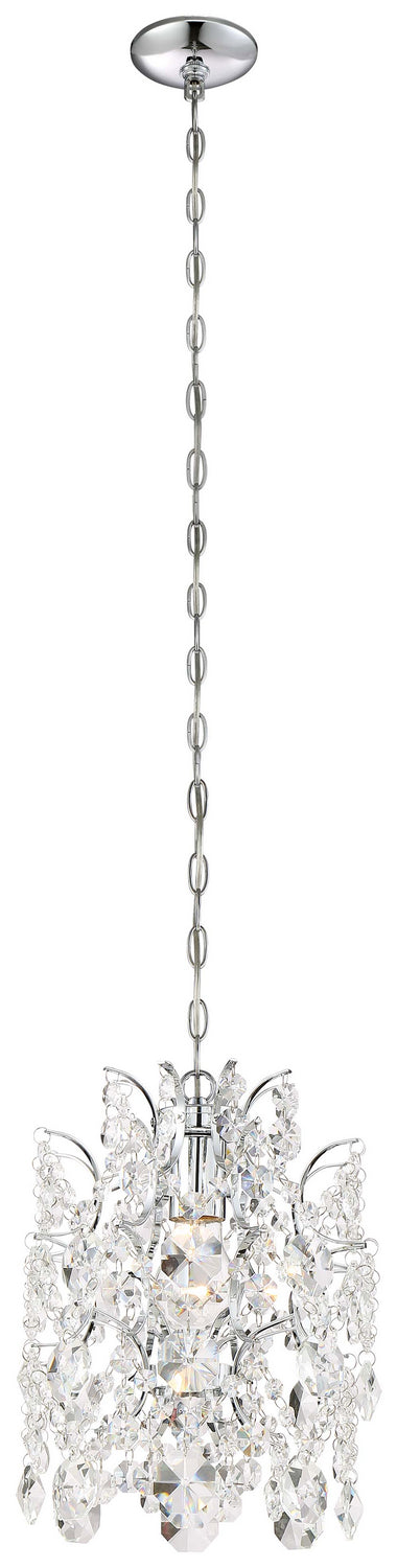 Minka-Lavery - 3155-77 - One Light Mini Pendant - Isabella'S Crown - Chrome from Lighting & Bulbs Unlimited in Charlotte, NC