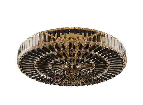 Allegri - 025742-018-FR001 - Six Light Flush Mount - Julien - Gold from Lighting & Bulbs Unlimited in Charlotte, NC