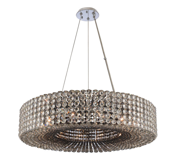 Allegri - 031452-010-FR000 - 12 Light Pendant - Anello - Chrome from Lighting & Bulbs Unlimited in Charlotte, NC