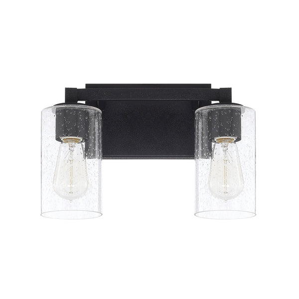Capital Lighting - 119821BI-435 - Two Light Vanity - Ravenwood - Black Iron from Lighting & Bulbs Unlimited in Charlotte, NC