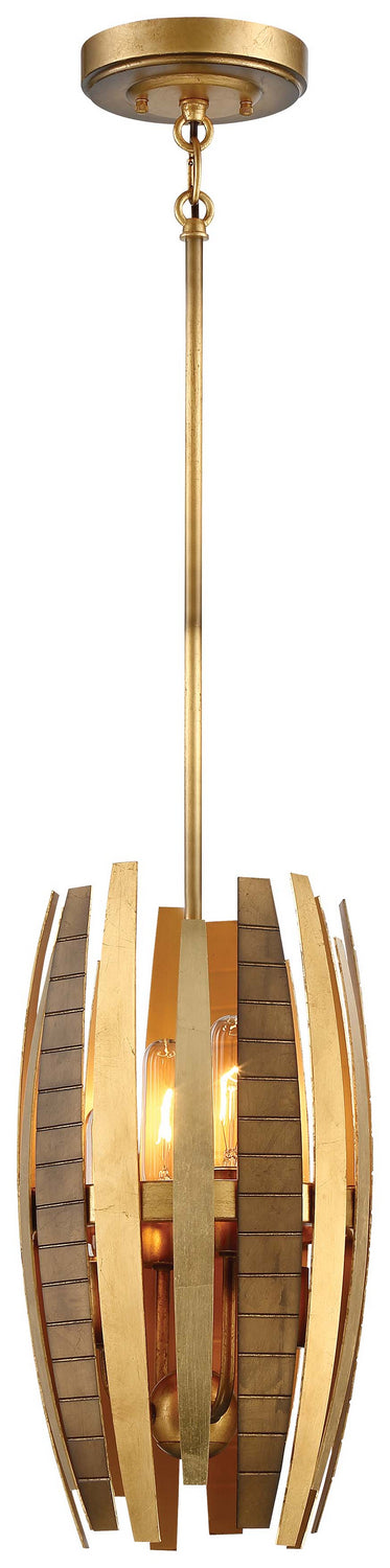 Metropolitan - N7834-659 - Four Light Mini Pendant - Manitou - Ardor Gold from Lighting & Bulbs Unlimited in Charlotte, NC