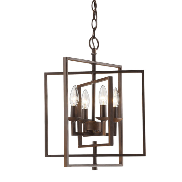 Millennium - 3230-RBZ - Four Light Pendant - Rubbed Bronze from Lighting & Bulbs Unlimited in Charlotte, NC