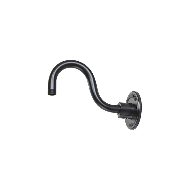 Millennium - RGN10-SB - Goose Neck - R Series - Satin Black from Lighting & Bulbs Unlimited in Charlotte, NC