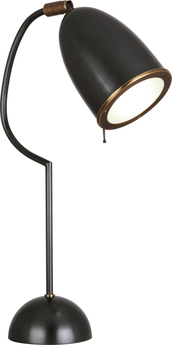 Robert Abbey - Z1546 - One Light Table Lamp - Director - Deep Patina Bronze w/Aged Brass from Lighting & Bulbs Unlimited in Charlotte, NC